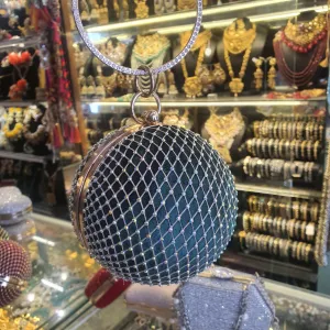 Green Fancy Clutch for Ladies