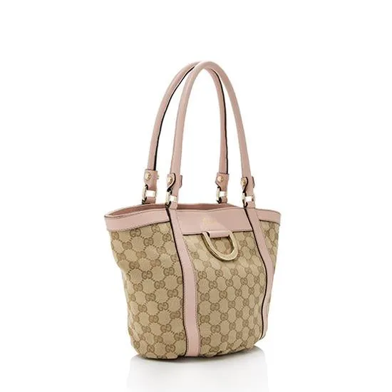 Gucci GG Canvas D-Ring Tote