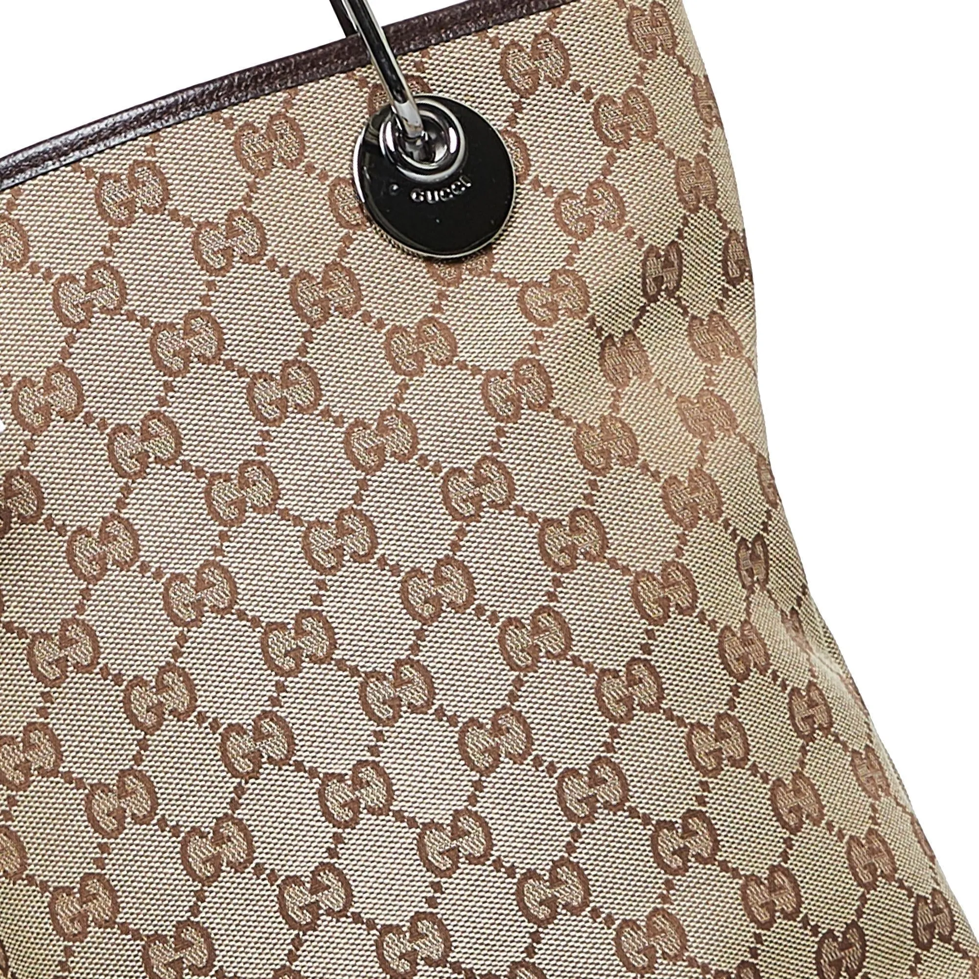 Gucci GG Canvas Eclipse Tote Bag (SHG-hRWN1o)