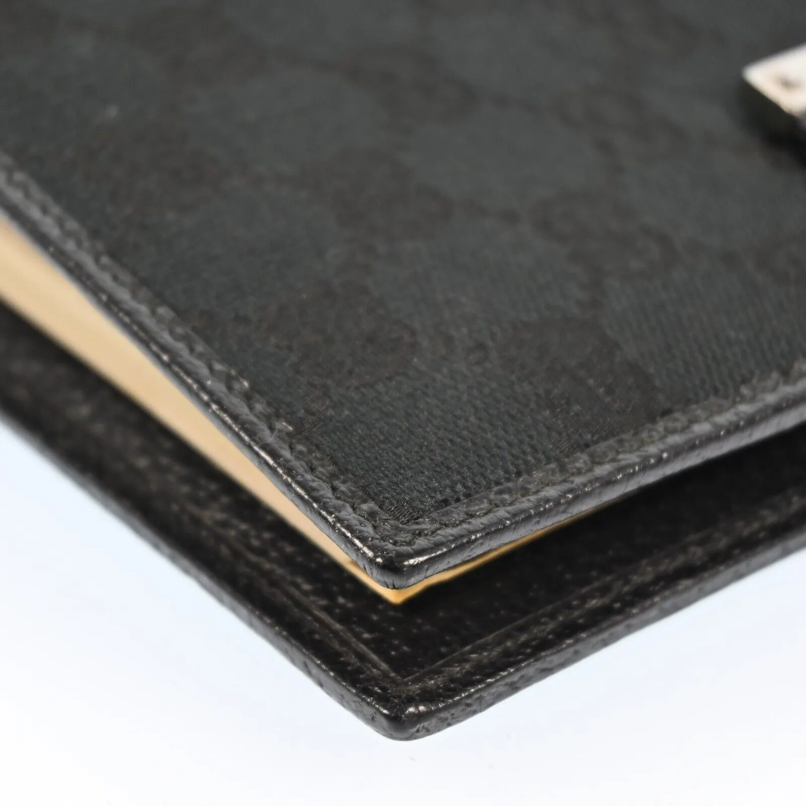 Gucci Gg Canvas Planner Cover Black