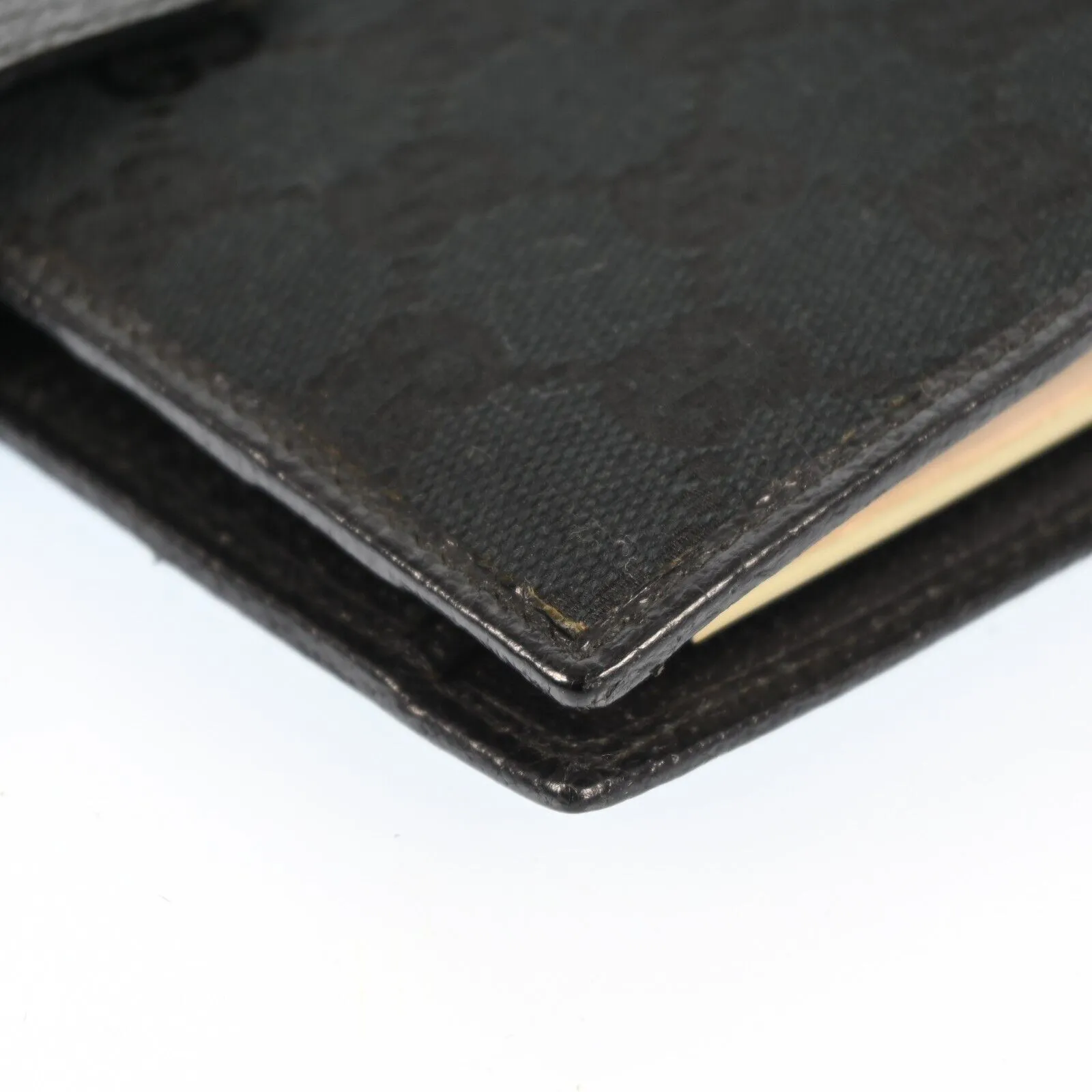 Gucci Gg Canvas Planner Cover Black