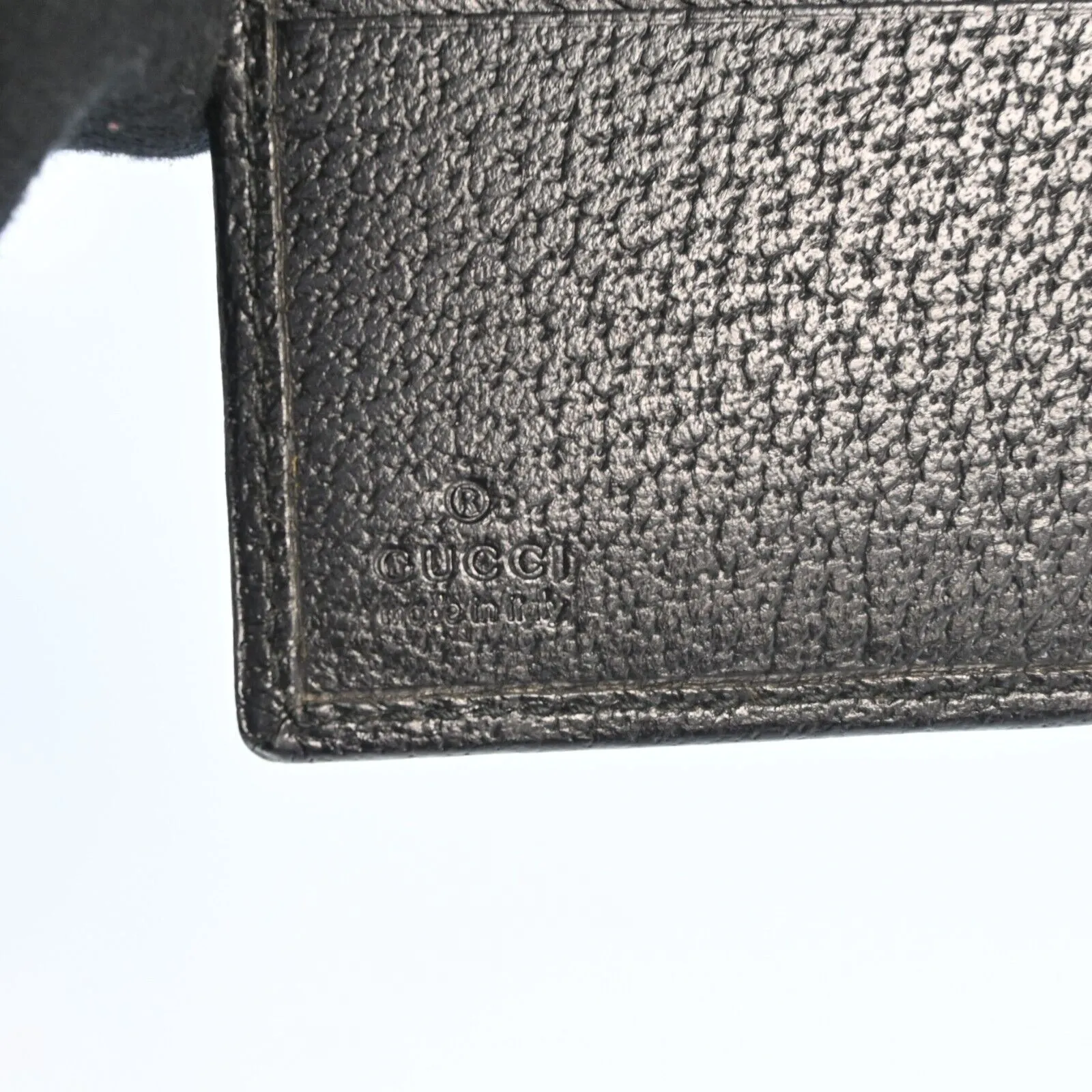 Gucci Gg Canvas Planner Cover Black
