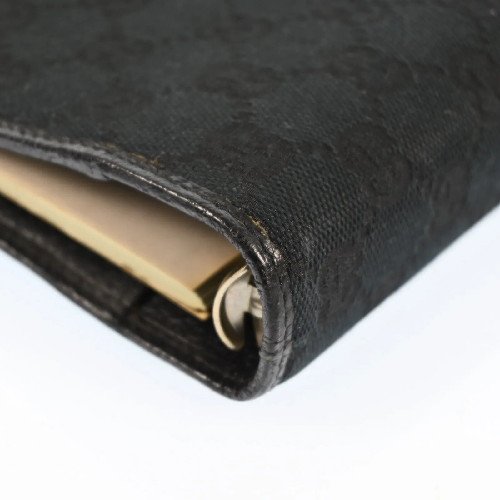 Gucci Gg Canvas Planner Cover Black