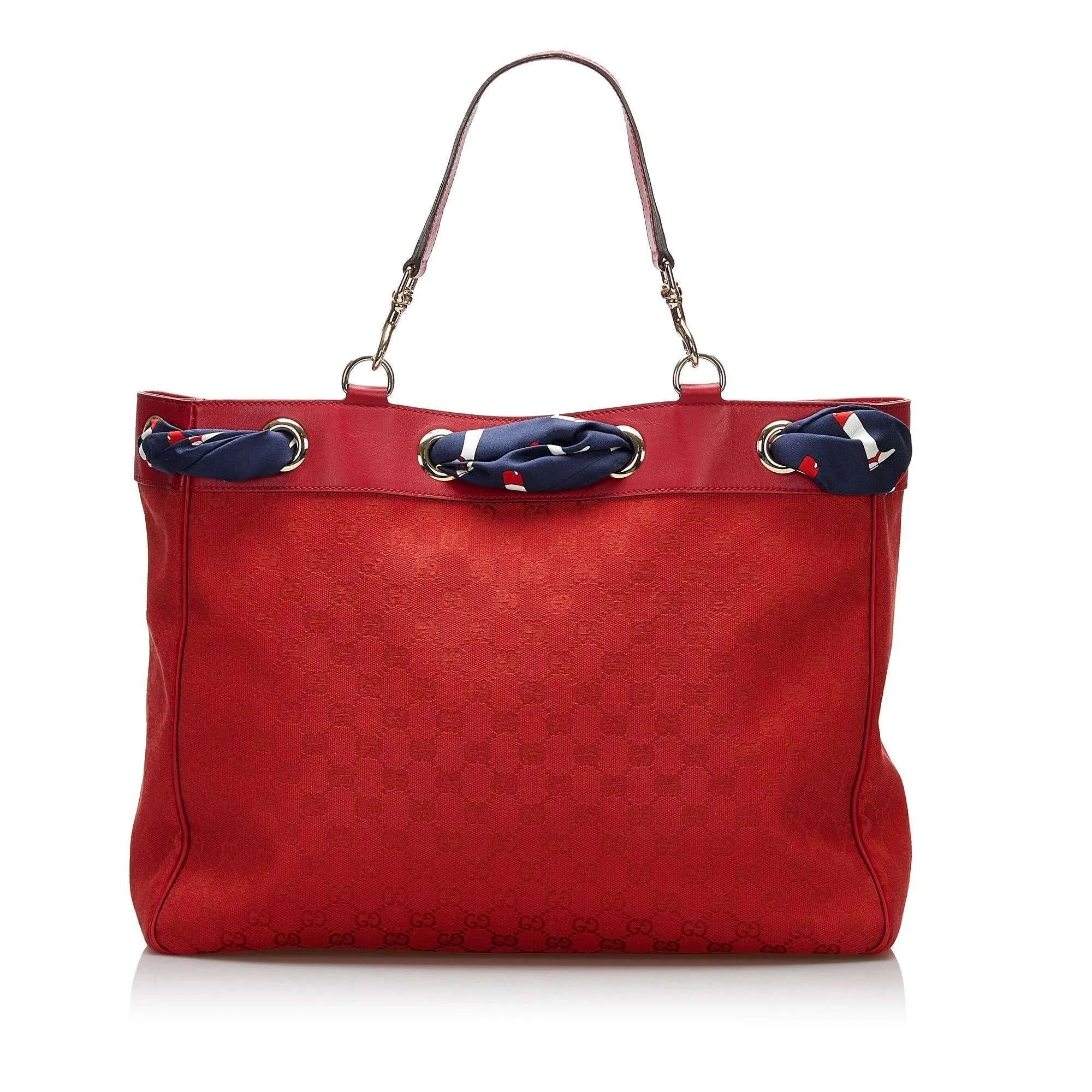 Gucci Large GG Canvas Positano Tote (SHG-a6TgEC)