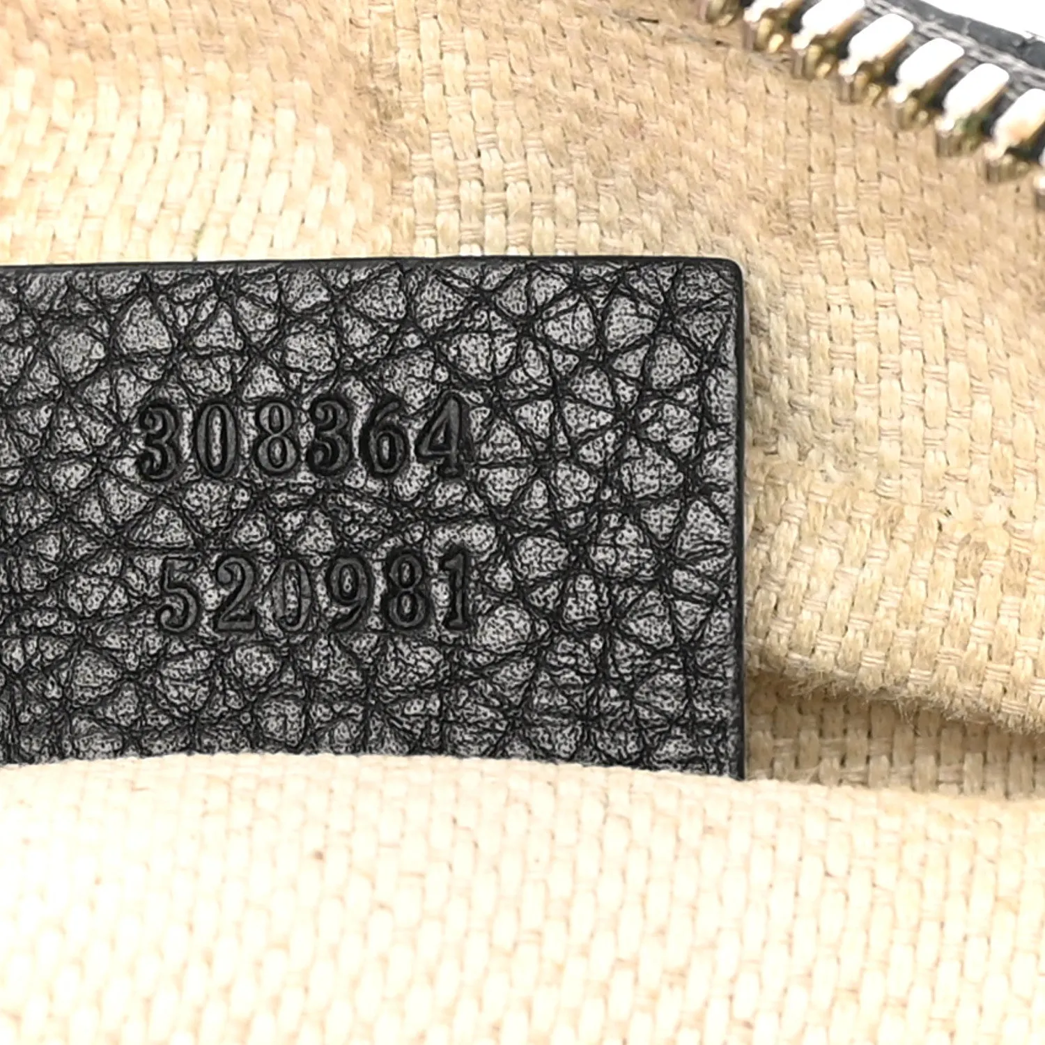 Gucci Pebbled Calfskin Small Soho Disco