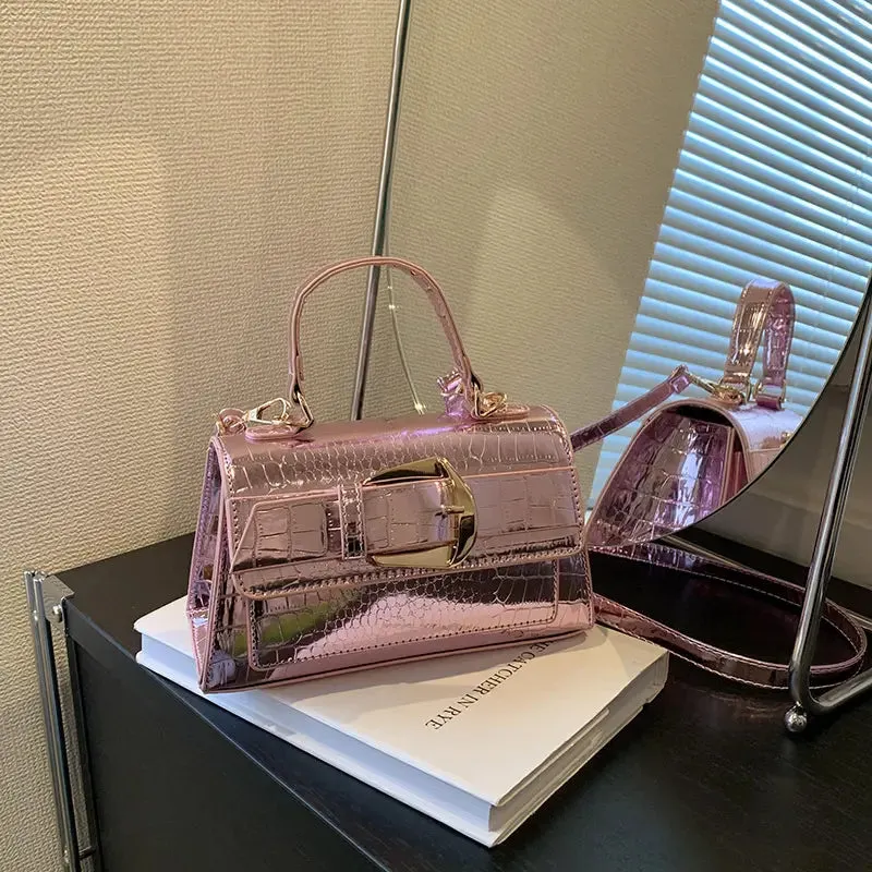 Handbags Shimmering Shoulder Bag