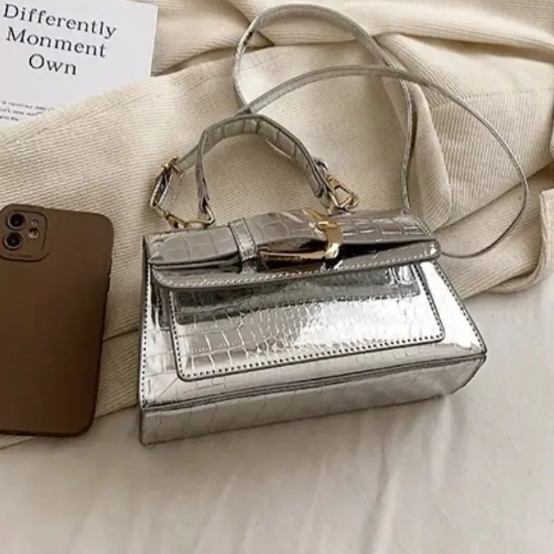 Handbags Shimmering Shoulder Bag