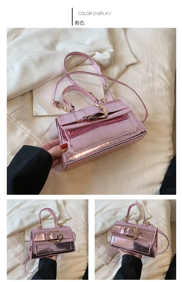 Handbags Shimmering Shoulder Bag