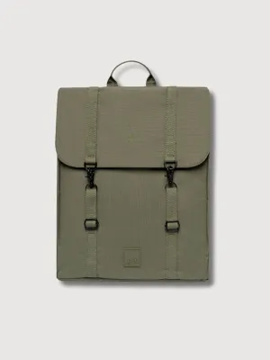 Handy Stripes Olive Backpack | Lefrik