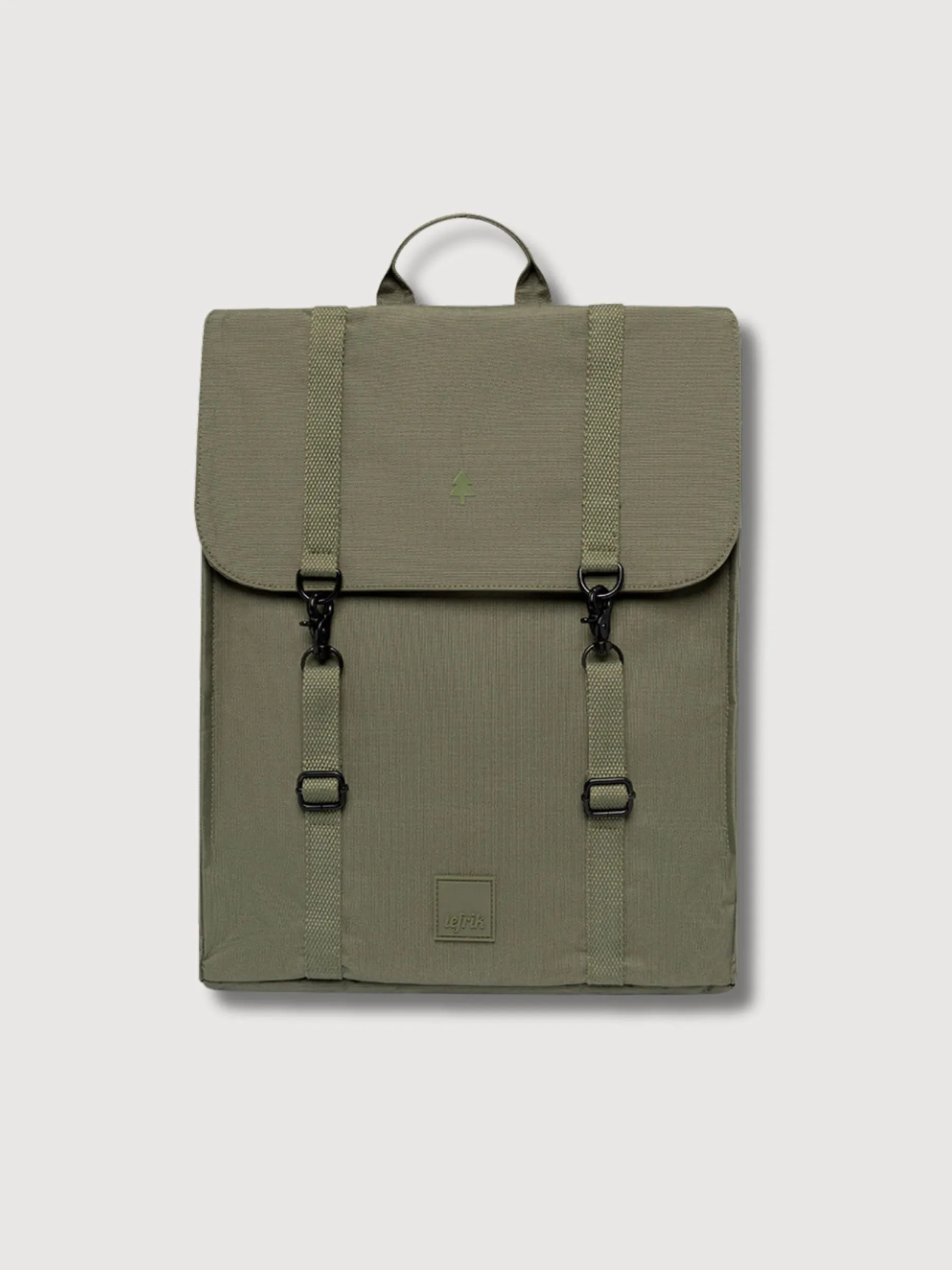 Handy Stripes Olive Backpack | Lefrik