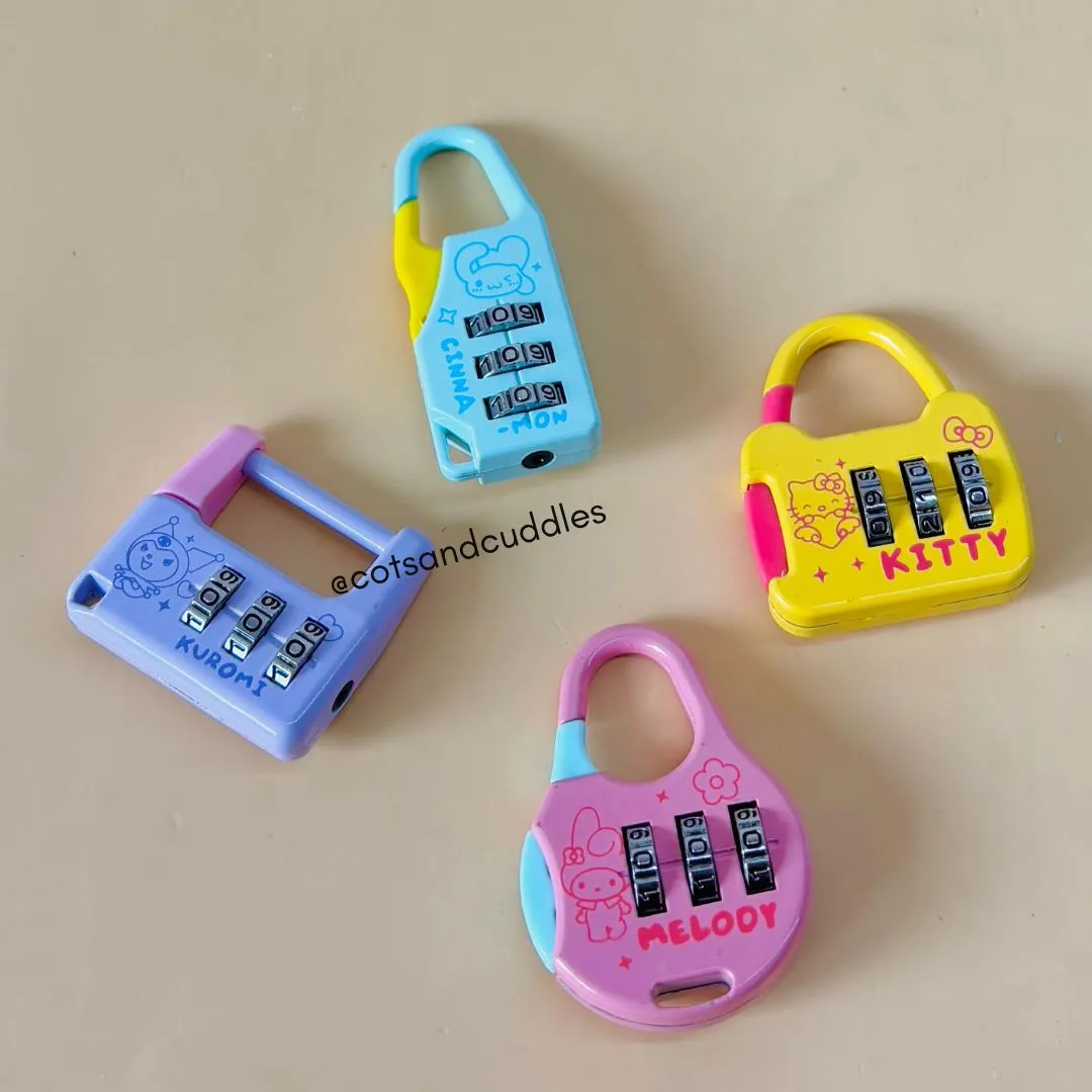 Hello Kitty Theme Mini Password Lock