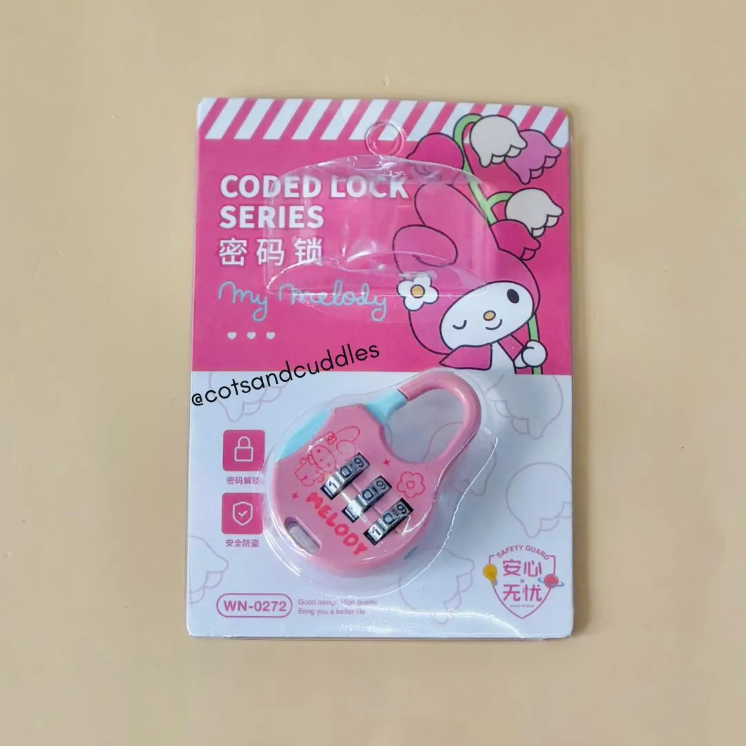 Hello Kitty Theme Mini Password Lock