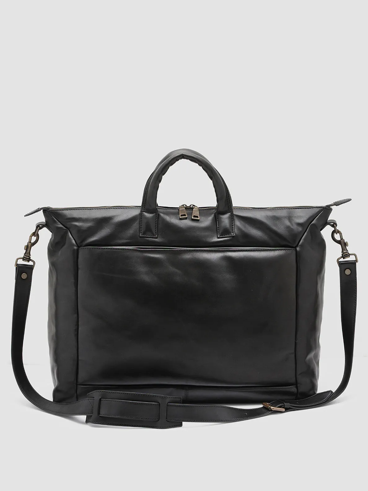 HELMET 31 - Black Leather Weekender