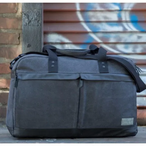 HEX Supply Weekender Travel Bag - Charcoal Canvas