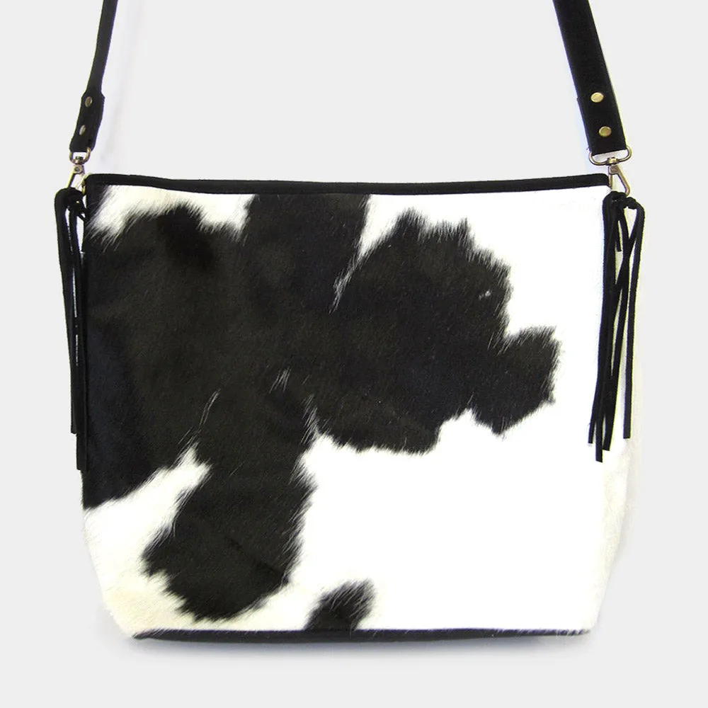 iLLASPARKZ Cow Patterned Crossbody Bag