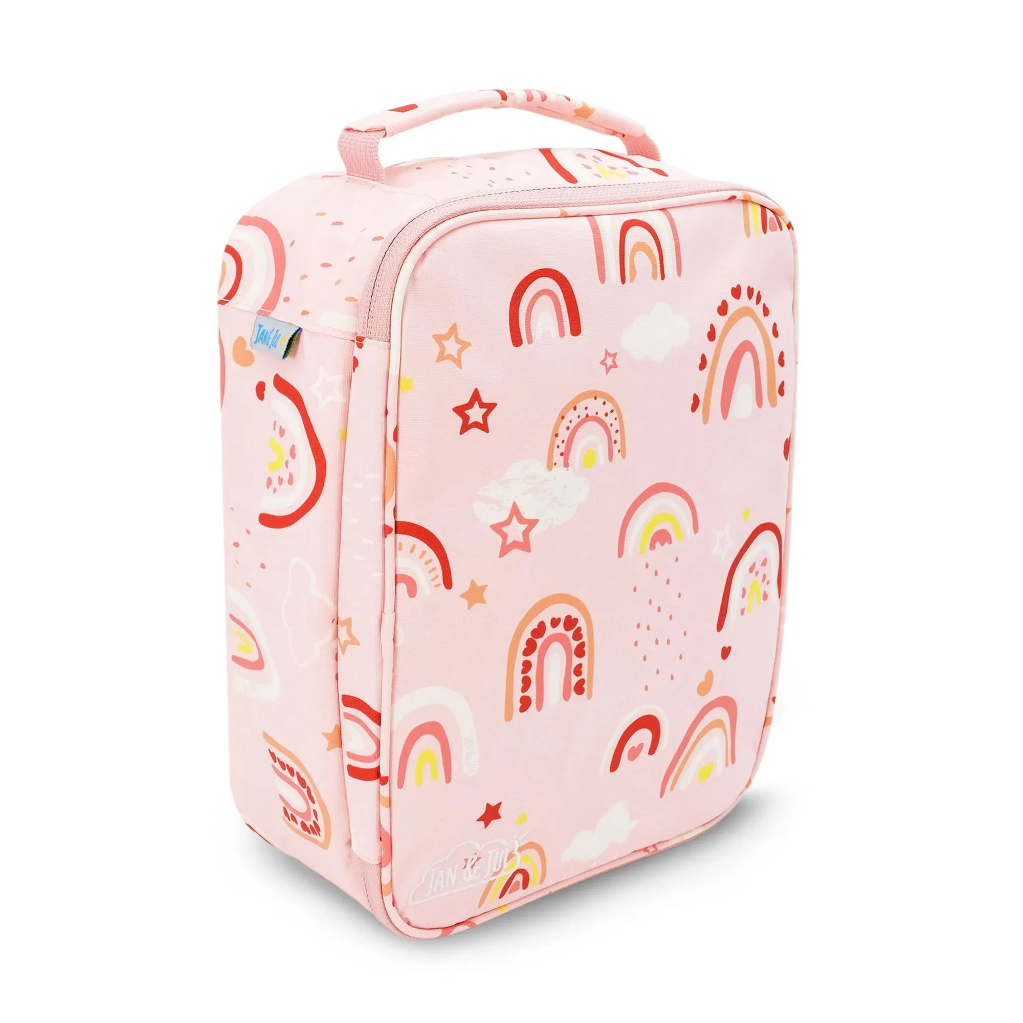 Jan & Jul Pink Rainbow Lunch Bag