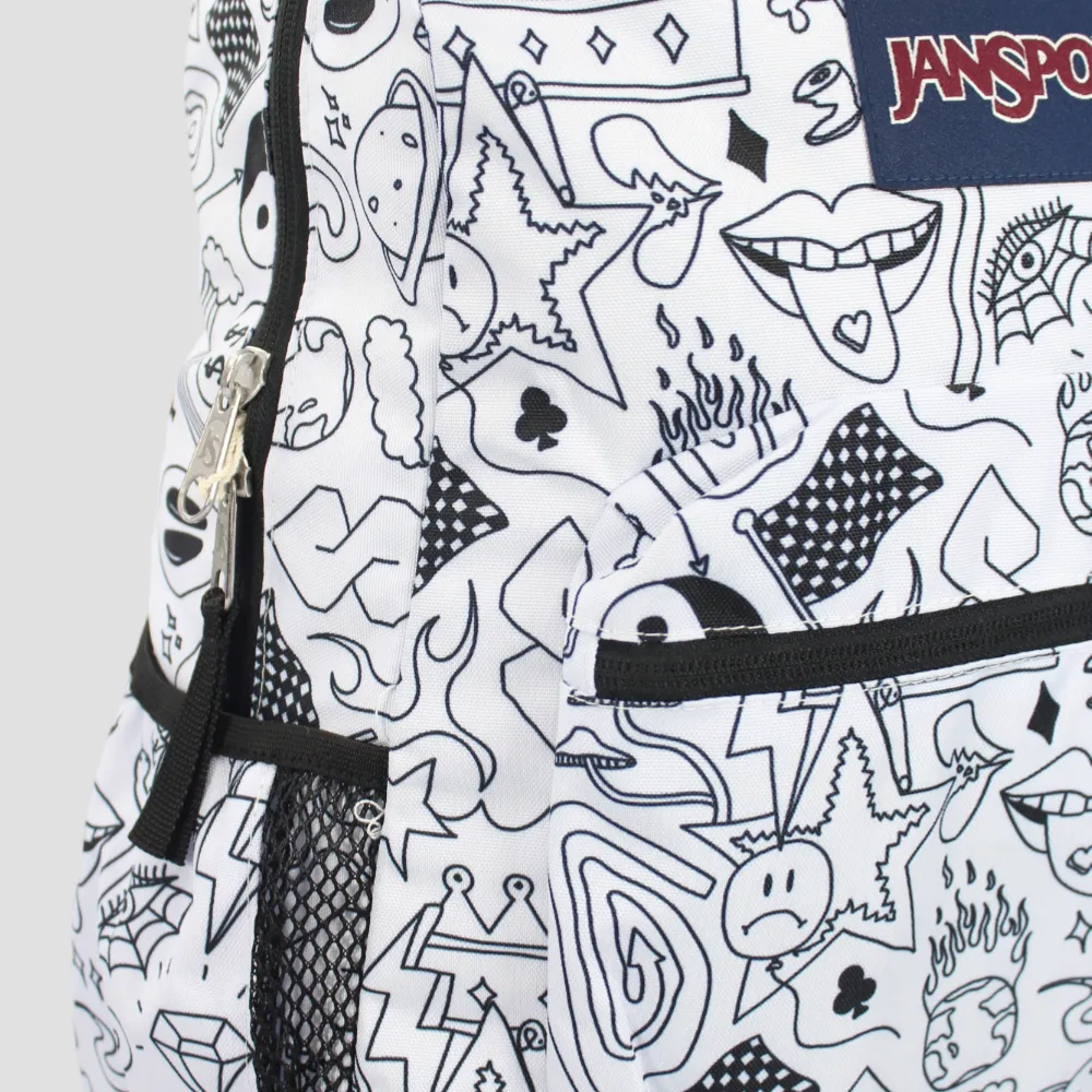 Jansport Broken Broadcast Cross Town Backpack