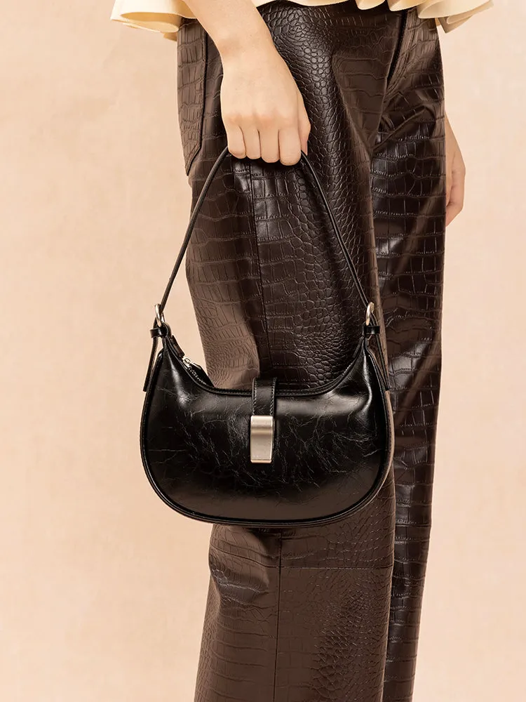 Jayne Metallic Accent Bag