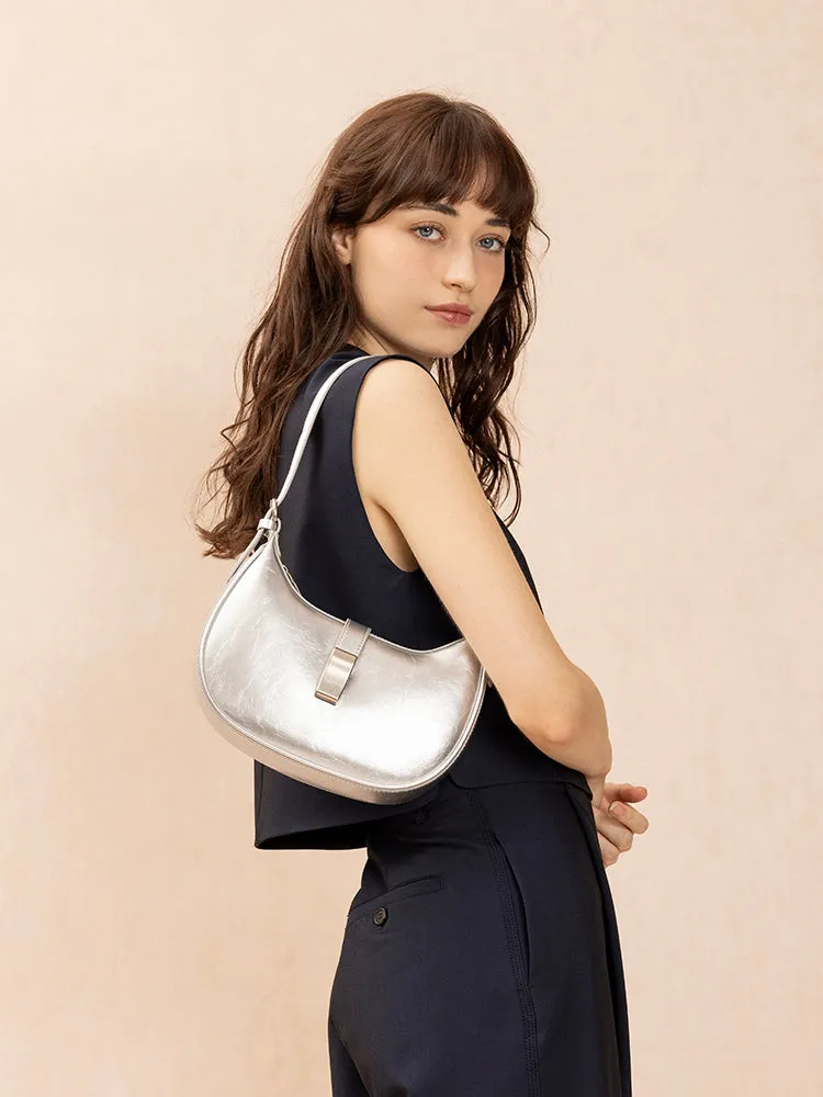 Jayne Metallic Accent Bag