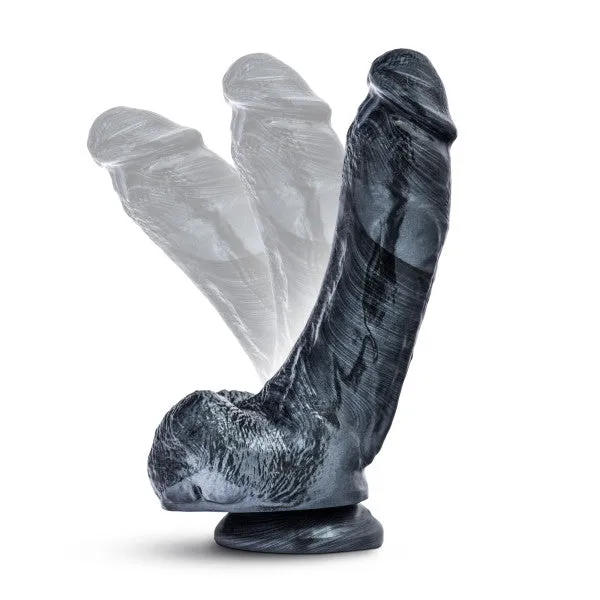 Jet Nero Carbon Metallic Black Dildo