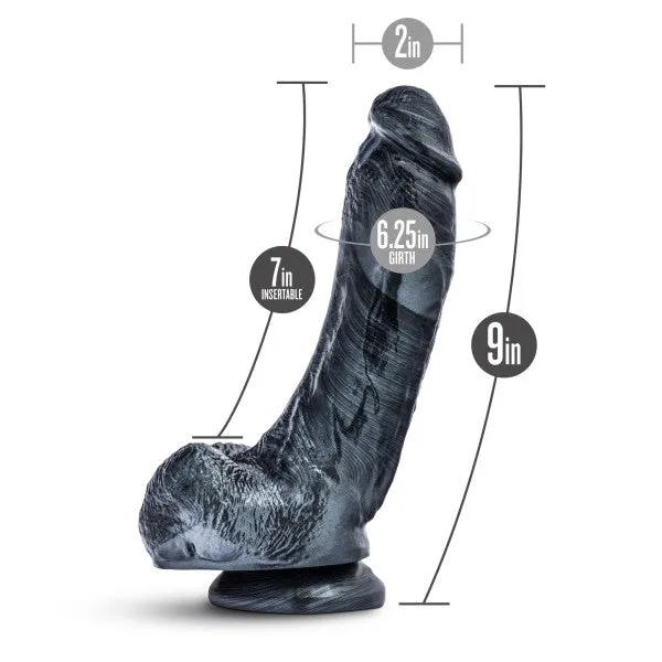Jet Nero Carbon Metallic Black Dildo