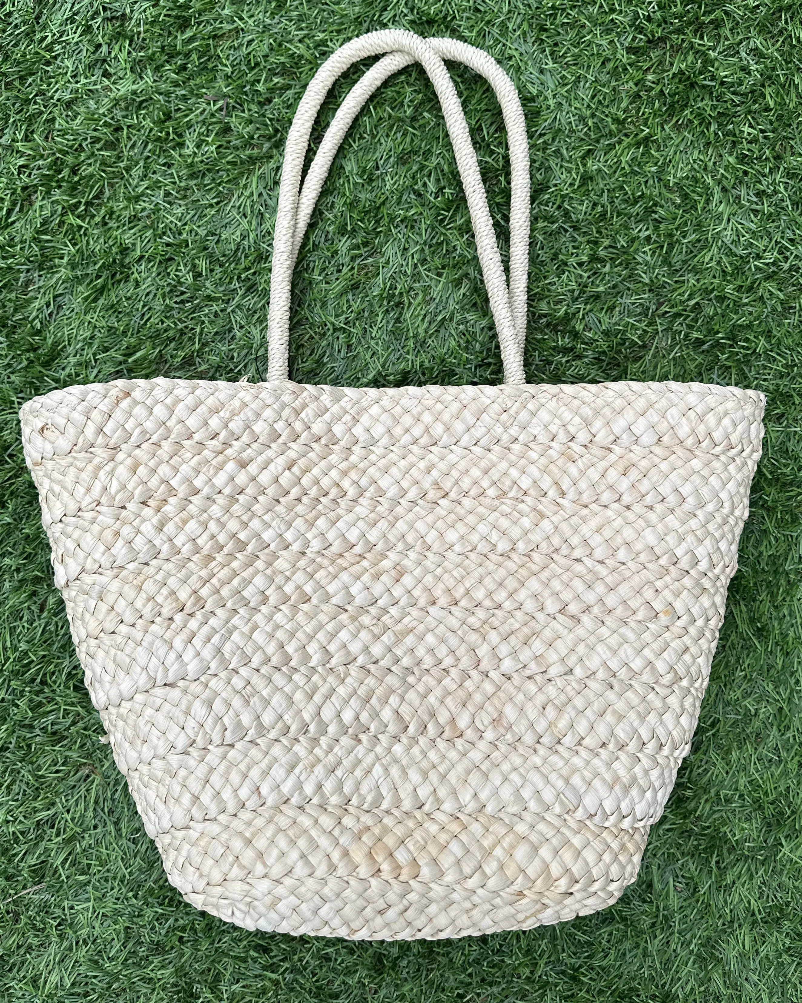 Lagoon Beach Bag- Natural