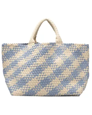 Large St. Barths Tote in Capri Plaid