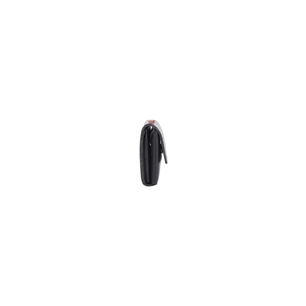 Leather Card Holder- Black