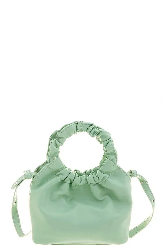 Light Green Smooth Textured Bag