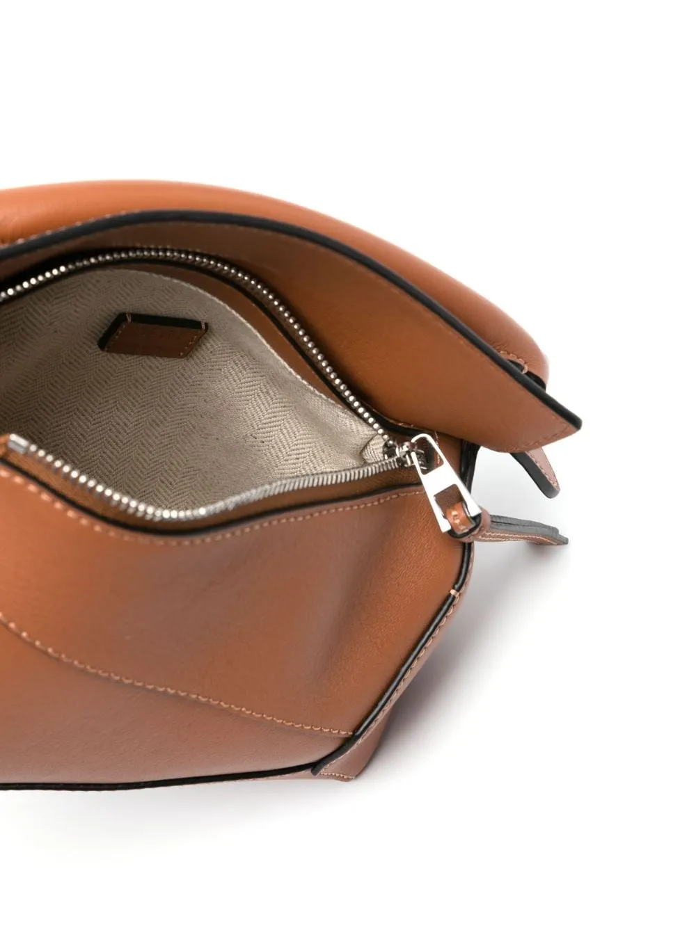 Loewe Women Puzzle Edge Mini Leather Handbag