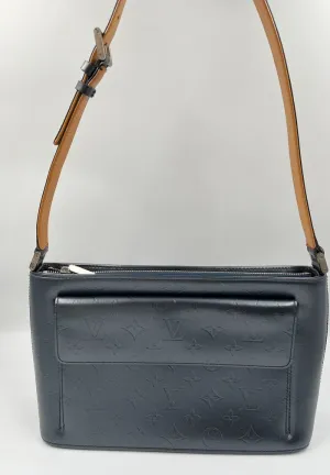 Louis Vuitton Mat Allston Handbag Monogram Vernis