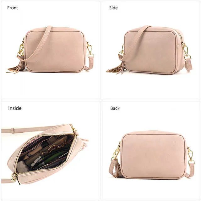 Luxury Fashion Ladies Pu Leather-حقائب كروس بودي