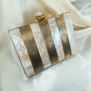 MADIHA Clutch (Gold)