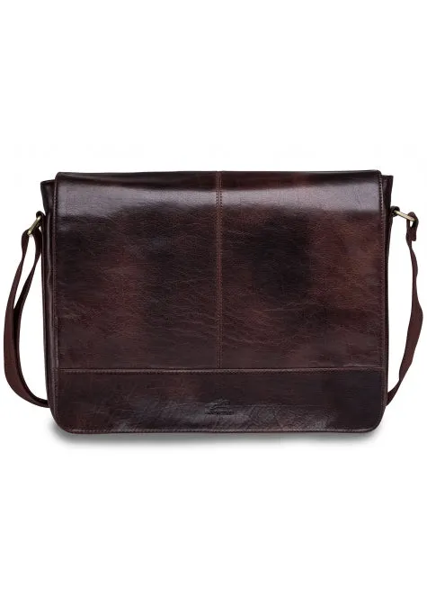 Mancini Arizona Messenger bag for 15 inch laptop / tablet