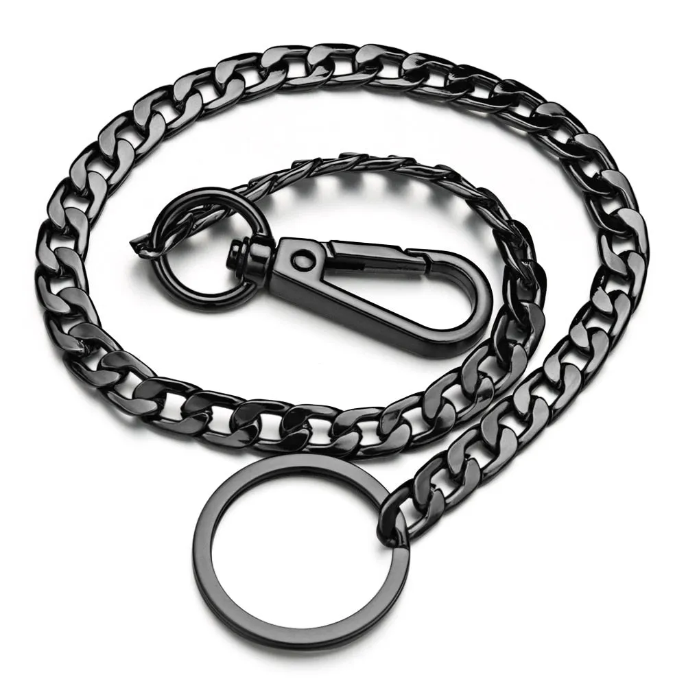 Metal Wallet Belt Chain - Gold