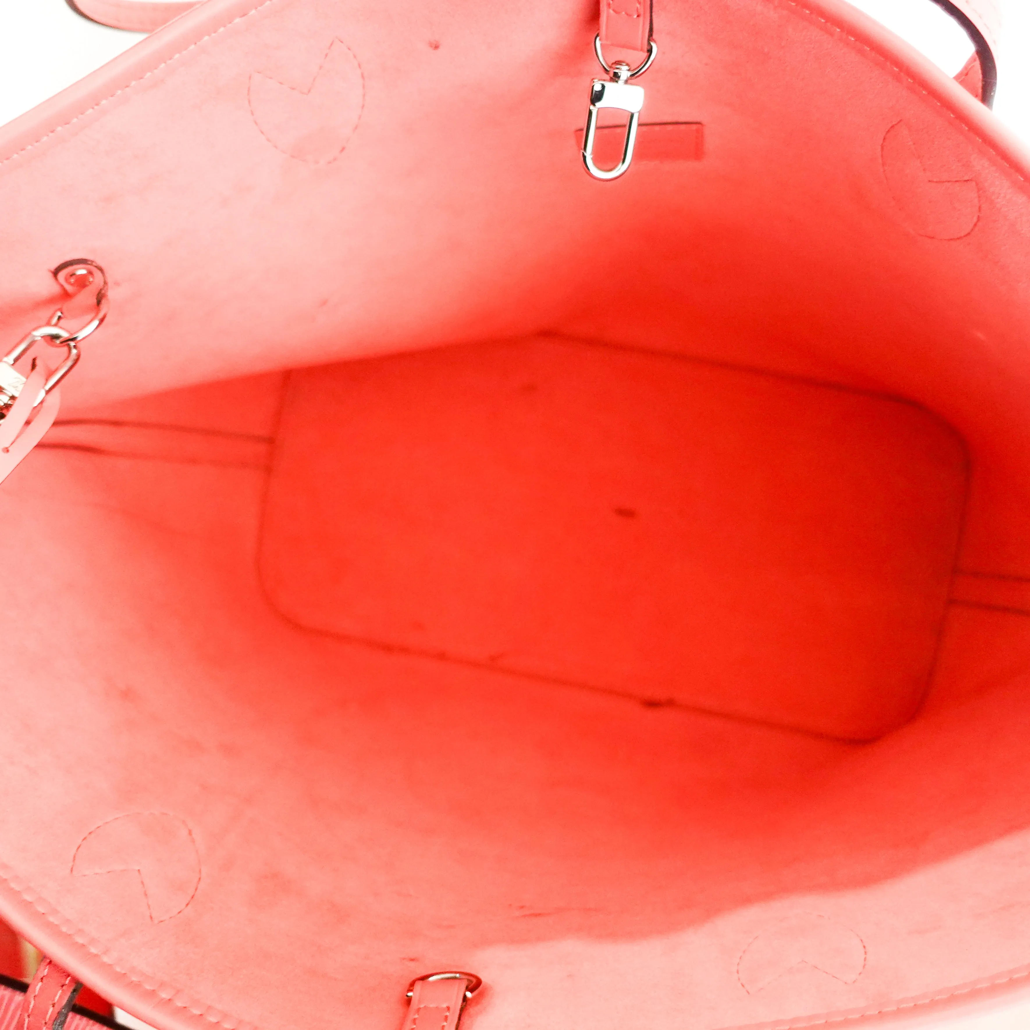 Neverfull Pink Leather Tote Bag RRP £1.4k