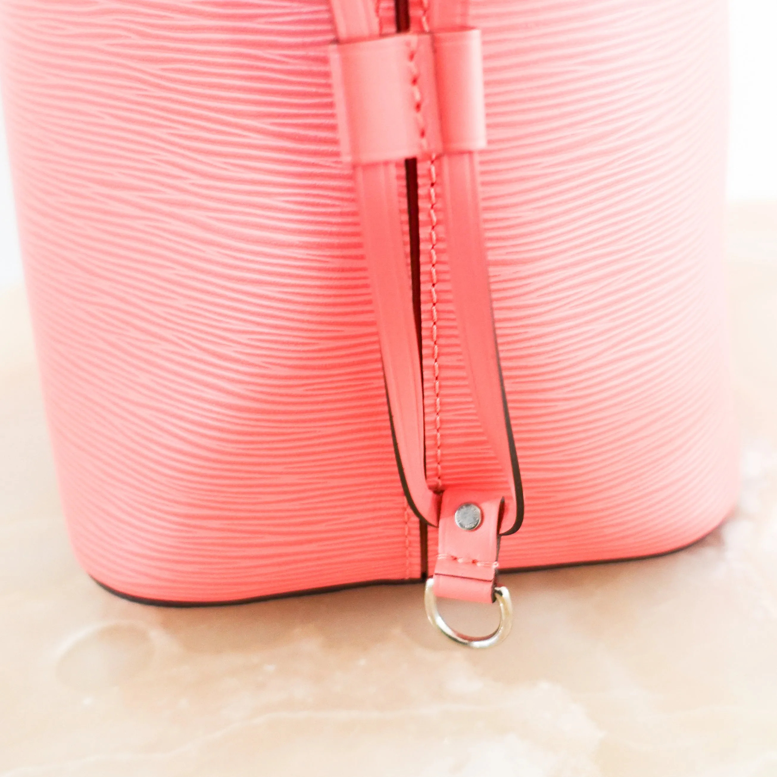 Neverfull Pink Leather Tote Bag RRP £1.4k