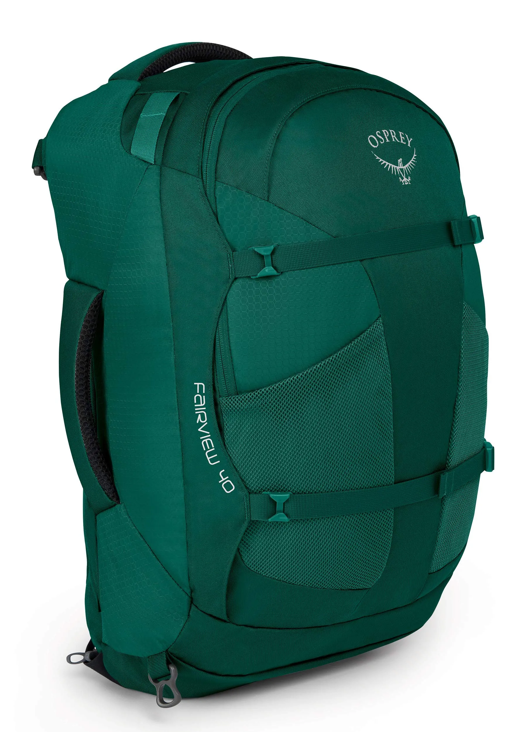 Osprey Packs Fairview 40 Women's Travel Backpack, Rainforest Green, X-Small/Small