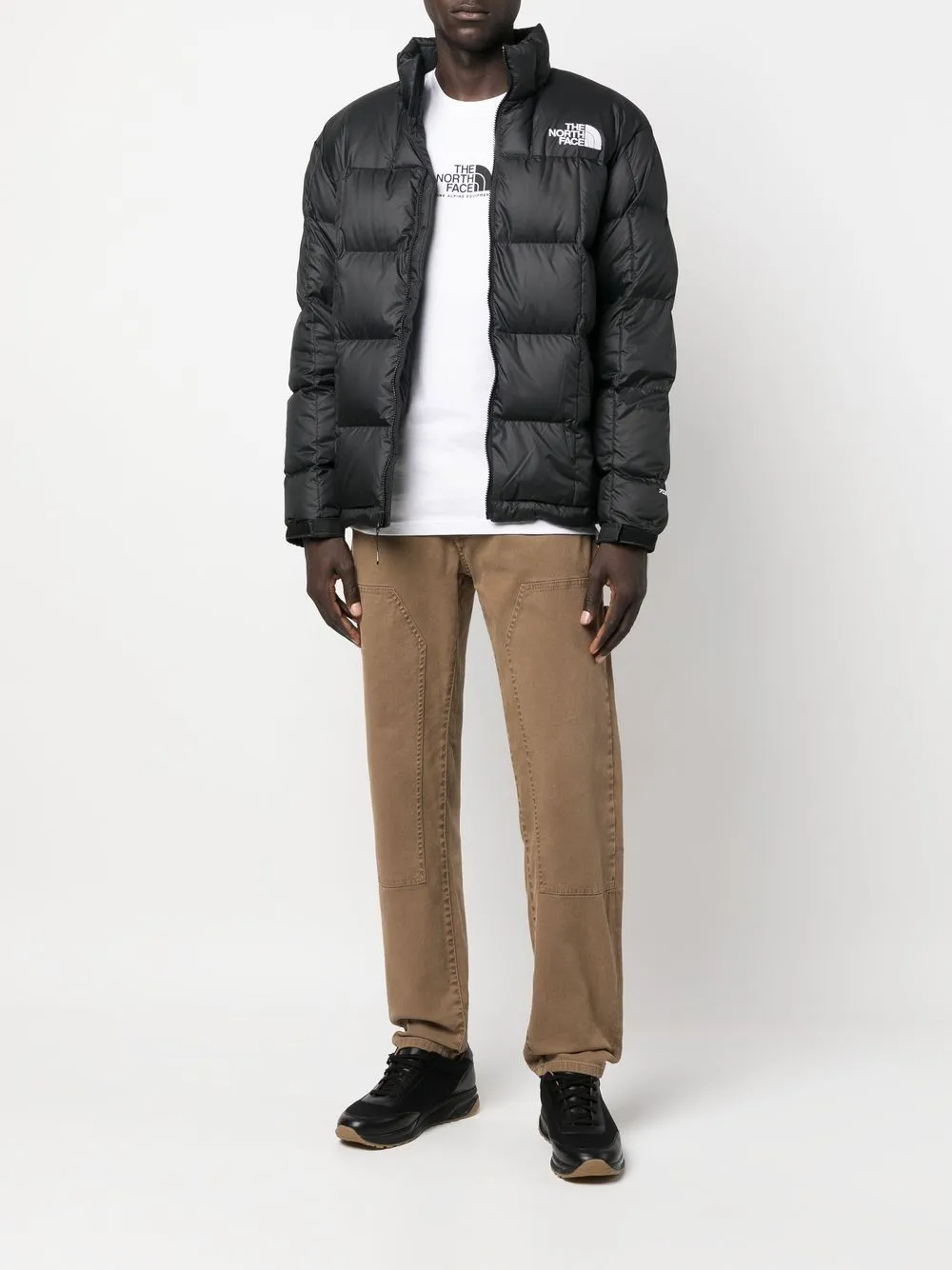 padded feather-down jacket
