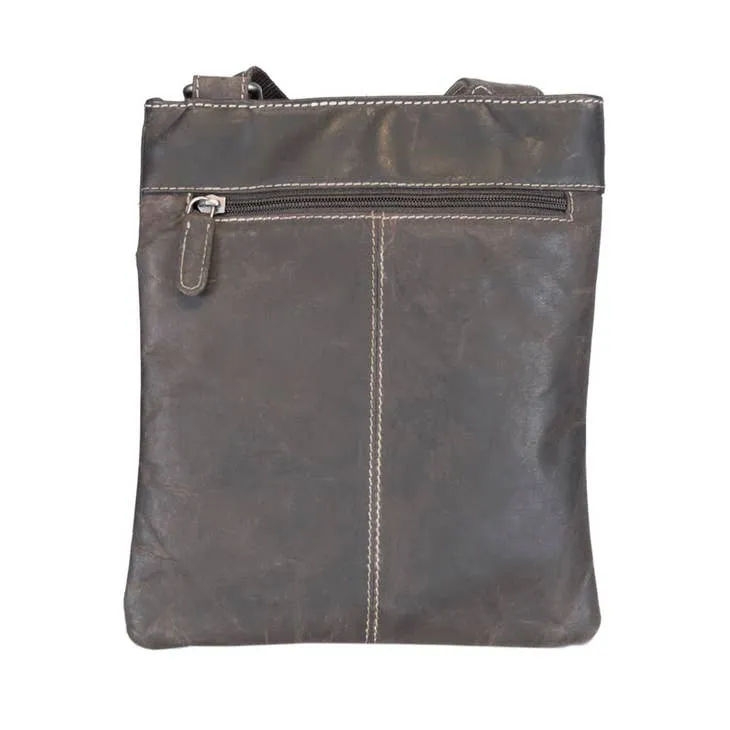 Patricia Real Leather Crossbody Shoulder Bag
