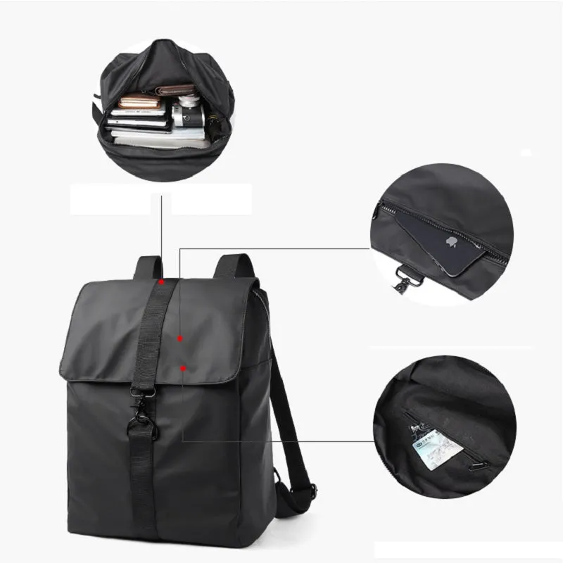 Peridot Lightweight Backpack - Black