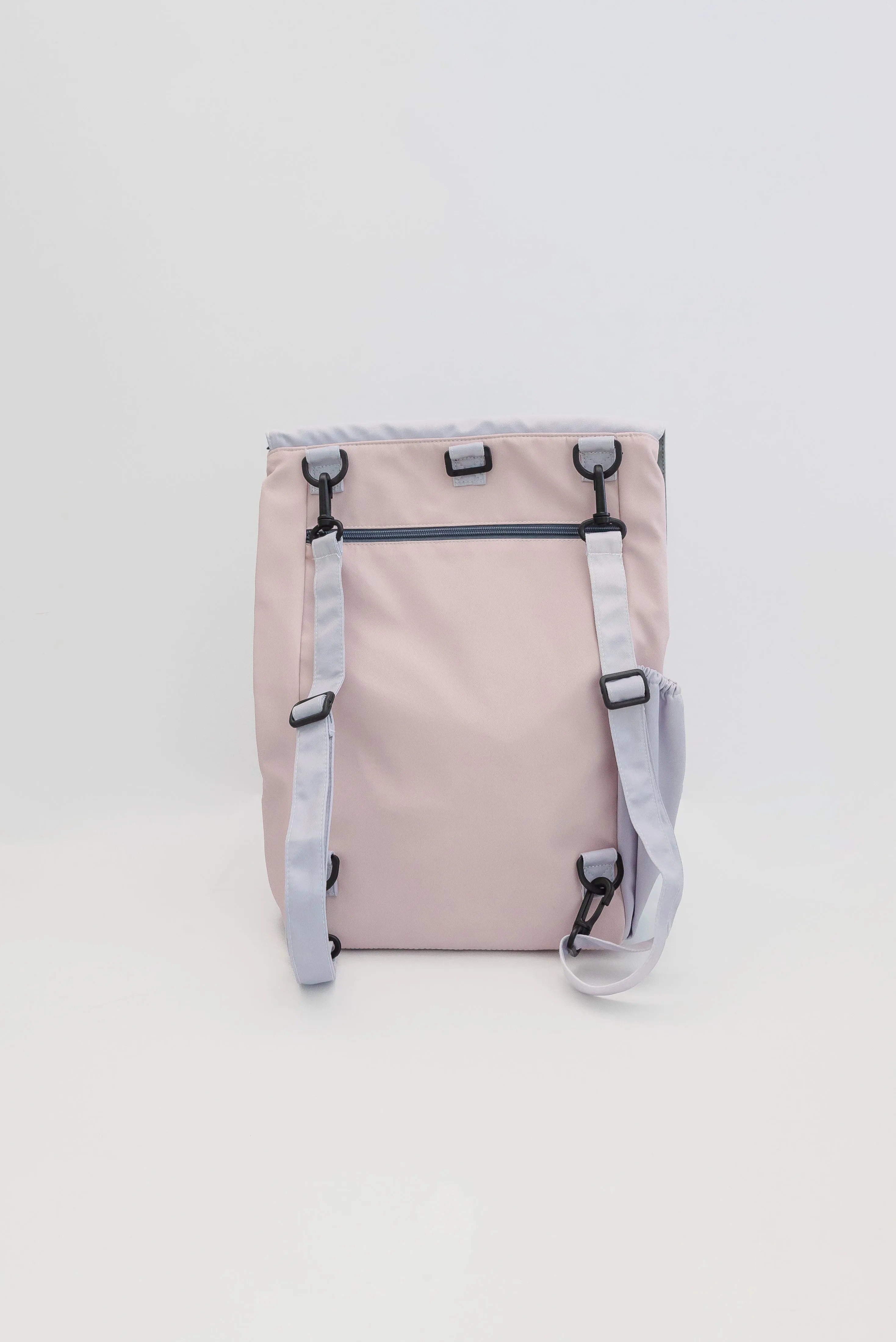 Pink Grey Utility 4-Way Washable Bag