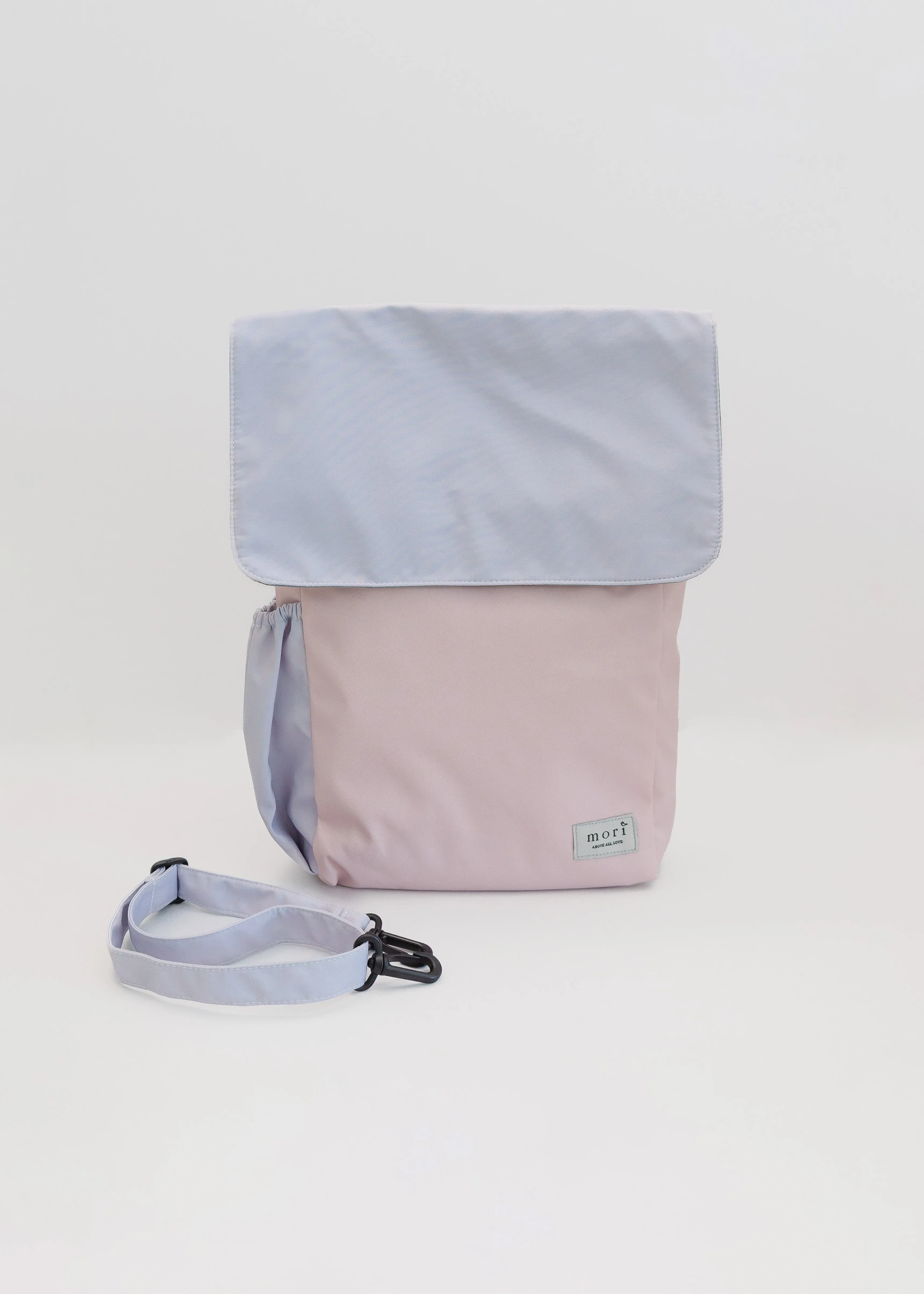 Pink Grey Utility 4-Way Washable Bag