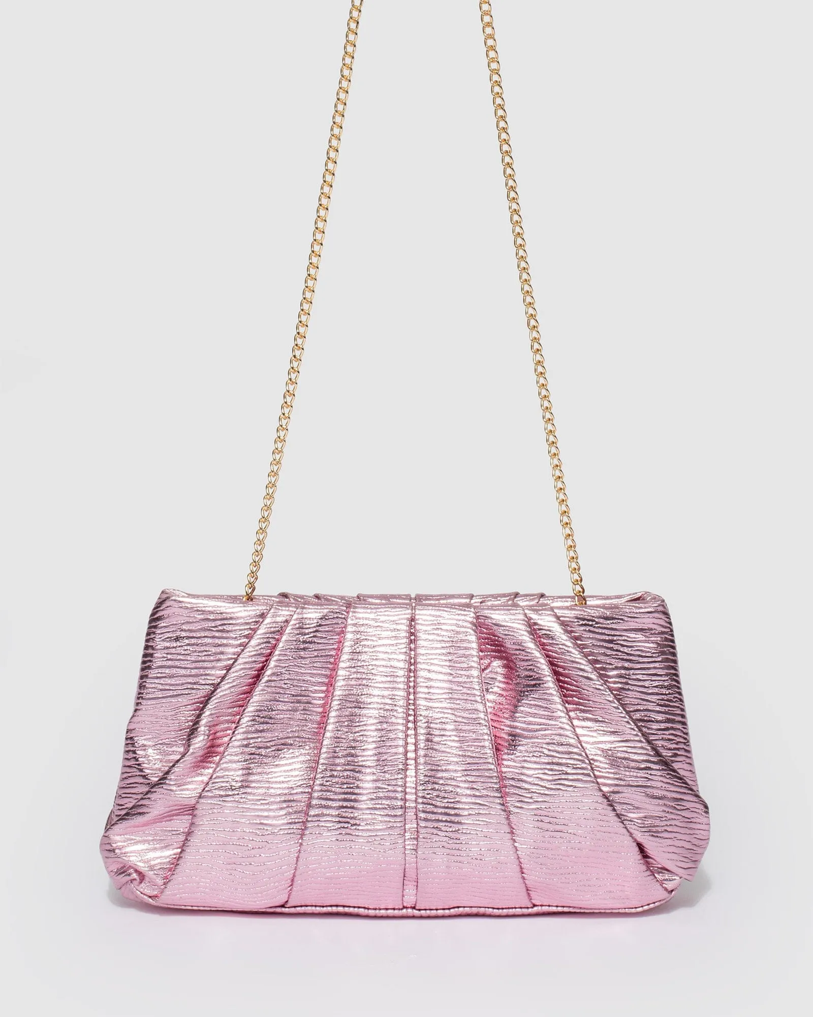 Pink Lucy Pouch Clutch Bag