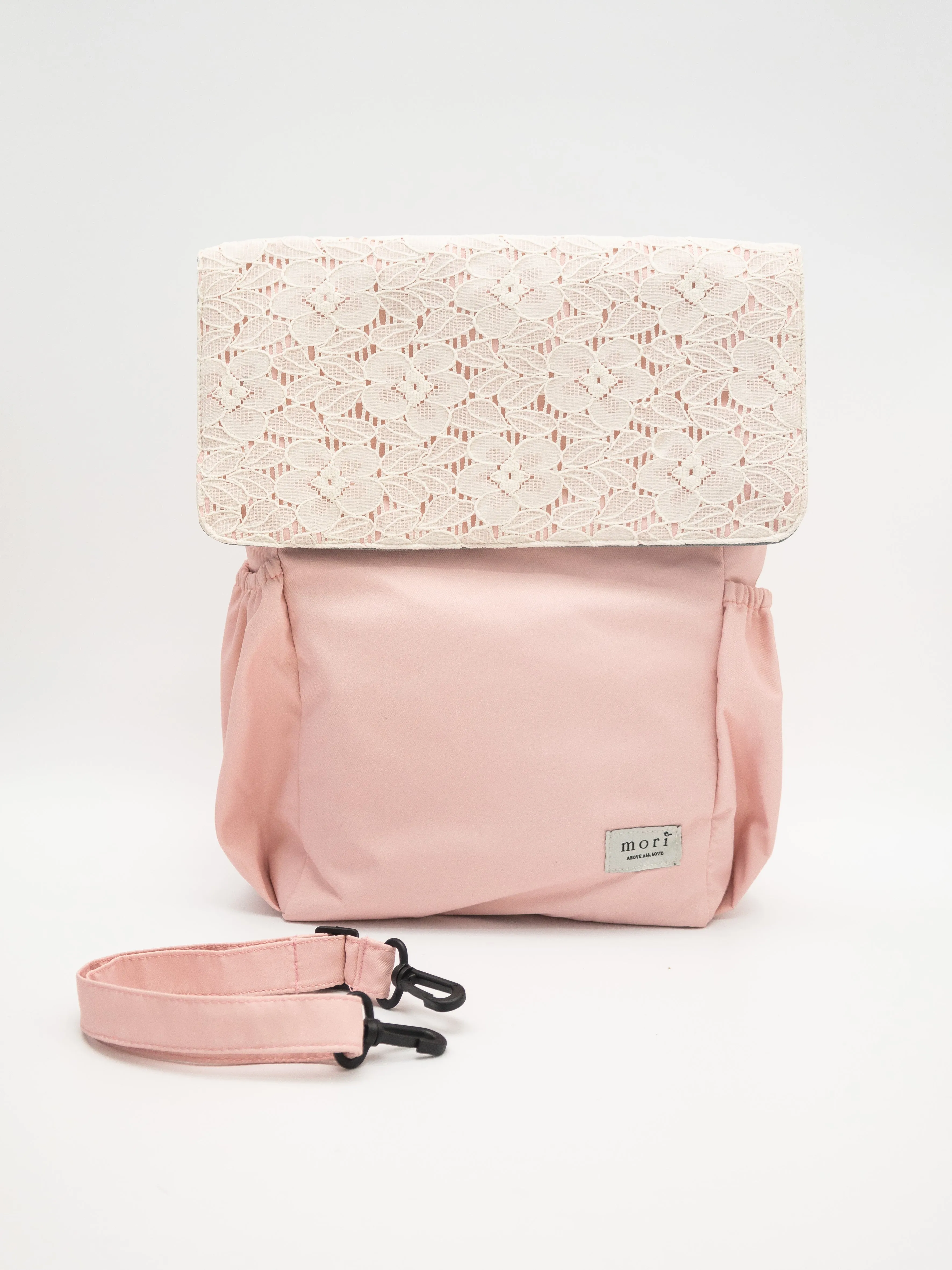 {{Premium}} Lace Pink Utility 4-Way Washable Bag 2.0
