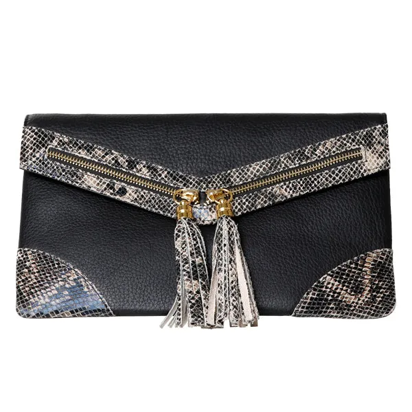 Serpentine Clutch | Black