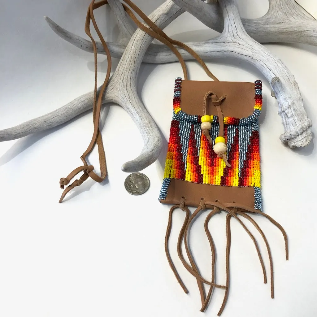 Small Hand Beaded Bag<br>By John Abdo Jr.