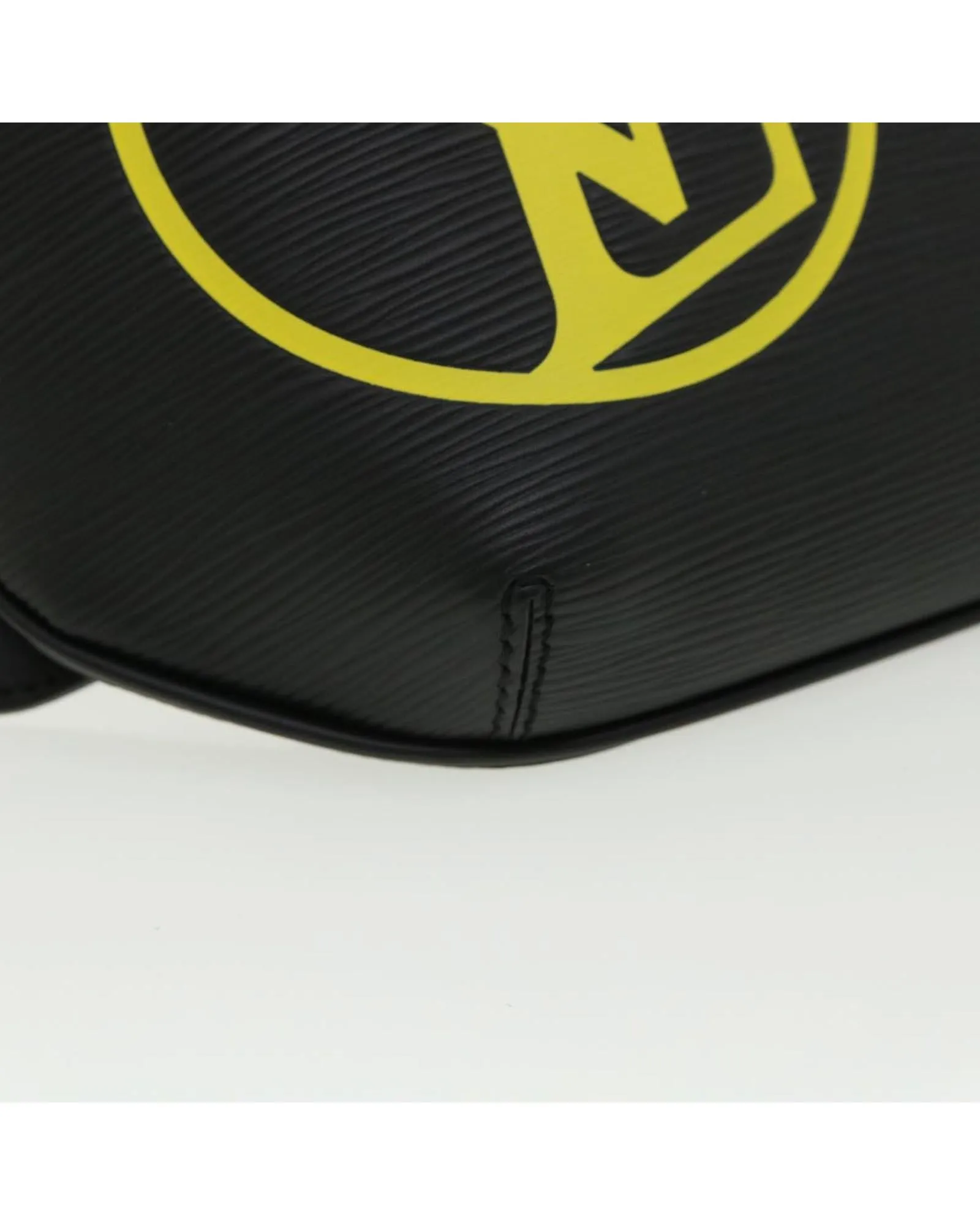 Stylish Epi Leather Circle Bum Bag for Fashionable Convenience