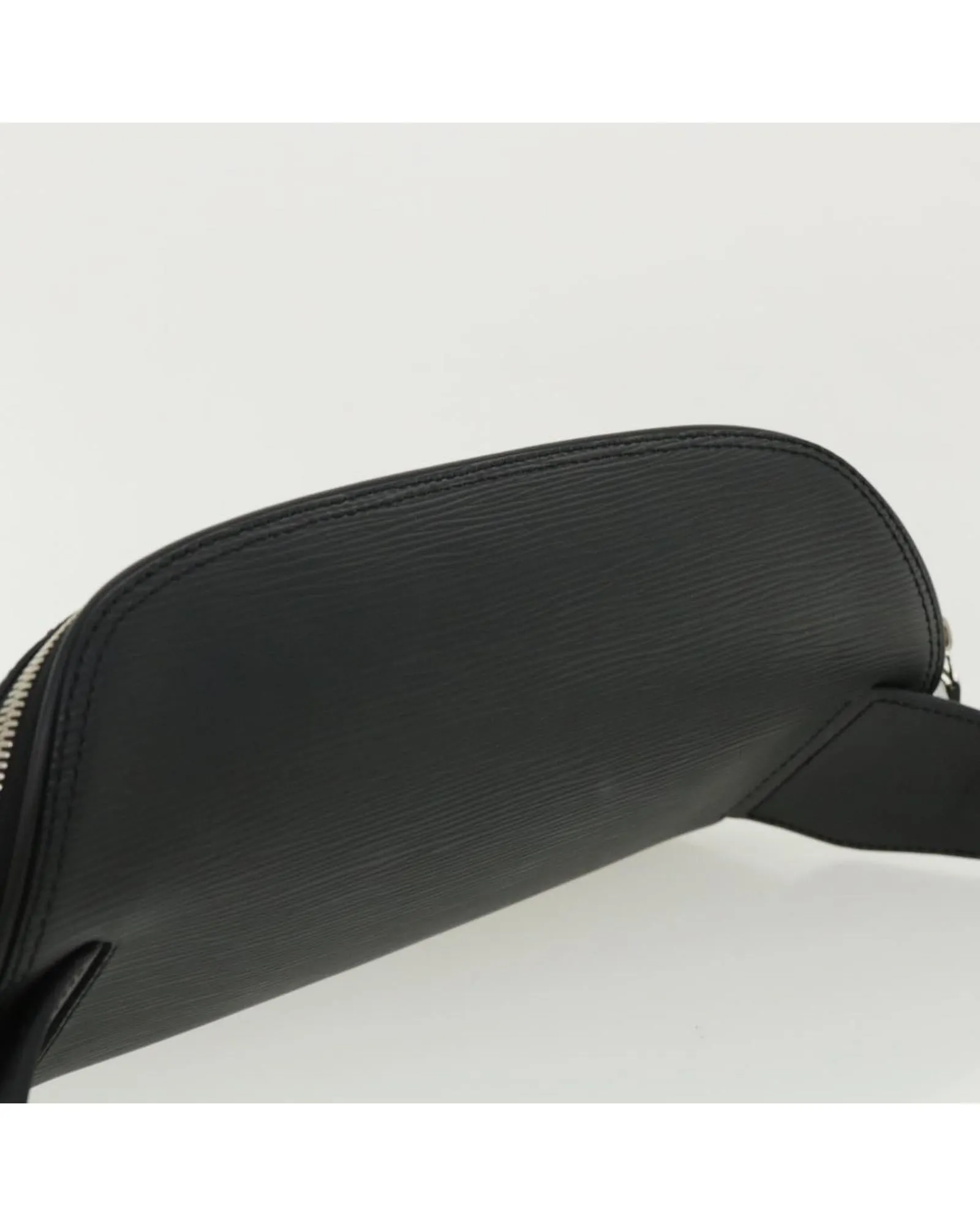 Stylish Epi Leather Circle Bum Bag for Fashionable Convenience
