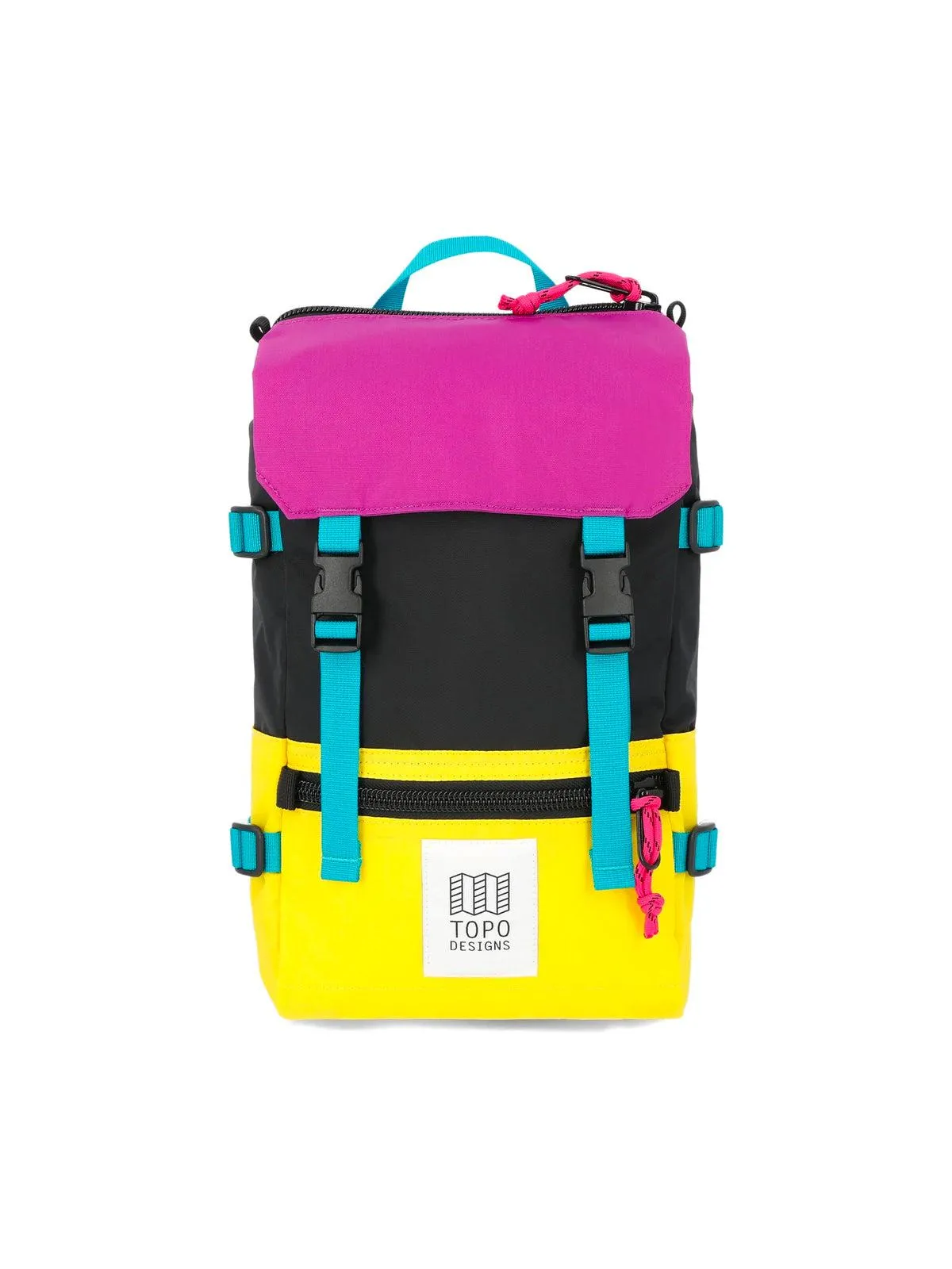 Topo Designs Rover Pack Mini Bright Yellow Black